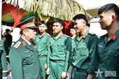 General Nguyen Trong Nghia pays Tet visits to agencies and units
